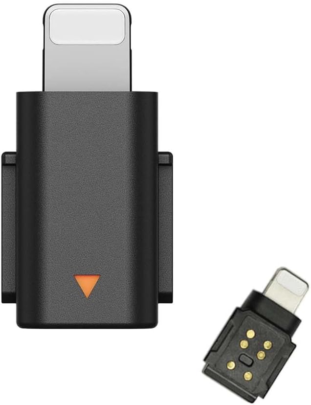 41maUeGzotL._AC_SX679_.jpg iMusk Original OEM for DJI Mic Mini RX Phone Adapter for iPhone 14 13 12 11 XS Max 8 Smartphone Accessories - Image 1