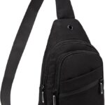 EVANCARY Crossbody Bags Small Sling Bag for Men Women Travel Hiking Mini Sling Backpack Lightweight for Daily Outdoor