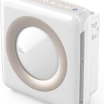 COWAY Air Purifier for Home Up to 1,748ft², HEPA Filter for Smoke, Allergies, Pet Dander, Odor, Air Quality Monitor, Auto&Eco Mode, Timer, Filter Indicator, 3yr Warranty, Mighty AP-1512HH(W), White