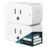 Linkind Matter Smart Plug, Works with Apple Home, Alexa, Siri, Google Home