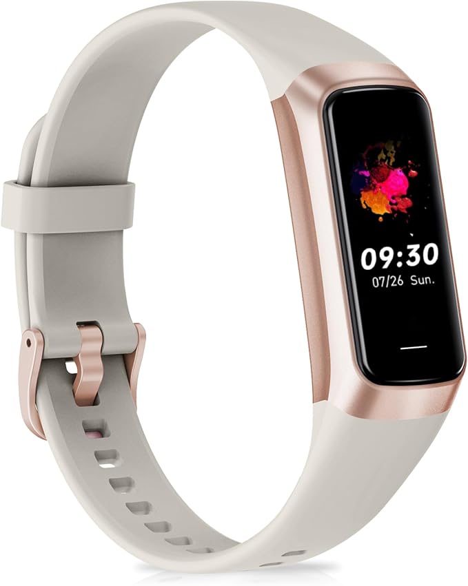 61JnLN8iNsL._AC_SX679_.jpg Fitness Tracker with 24/7 Heart Rate, Activity Trackers with Blood Pressure Sleep Monitor, 1.10 - Image 1