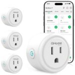 GHome Smart Plug, WiFi Smart Plugs that Work with Alexa and Google Home
