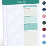 Taja To Do List Notepad, Undated Daily Planner for Work and Goal Setting