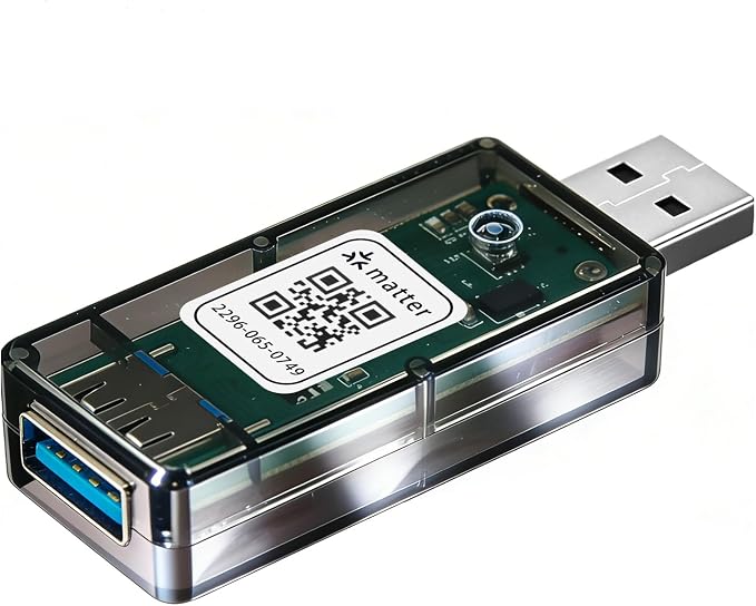 61v8e-Me3DL._AC_SX679_.jpg Fugetek Matter Smart USB Plug/Switch, Compatible with Alexa, Siri, Hey Google, Apple Homekit, Matter over WiFi - Image 1