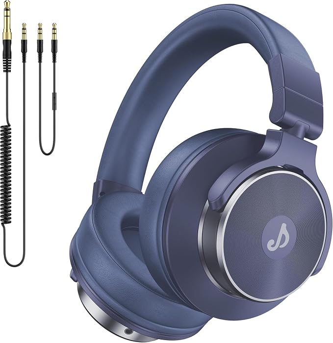 71Cti08DivL._AC_SX679_.jpg Wired Headphones, Over Ear Headphones for Studio Monitor & Mixing DJ - Image 1
