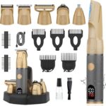 Manscape Body & Beard Trimmer for Men, 6 in 1 Waterproof Grooming Kit