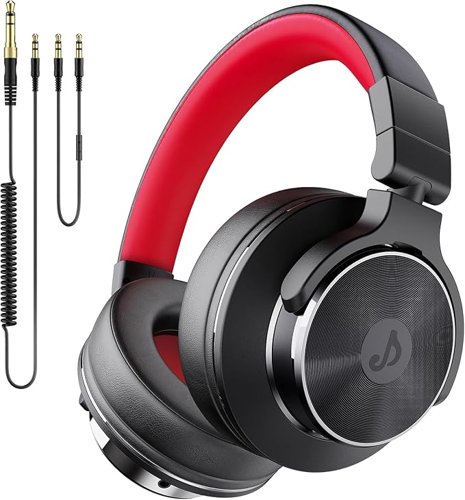 71HmewbtEkL._AC_SX679_.jpg Wired Headphones, Over Ear Headphones for Studio Monitor & Mixing DJ - Image 1