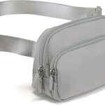 Pander Nylon Crossbody Belt Bag with Excess Strap Keepers