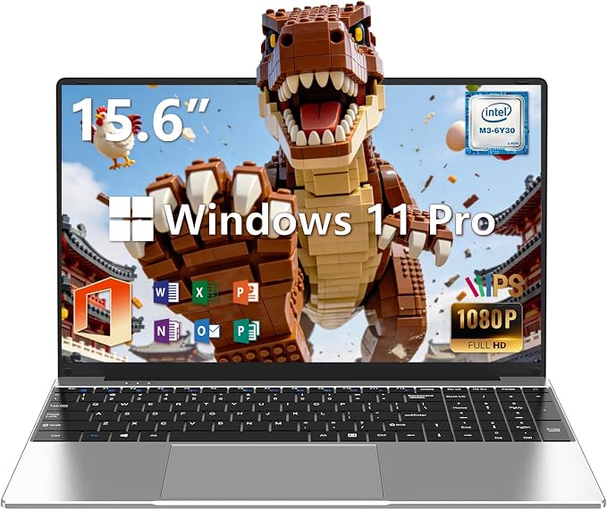 71YSQjv6btL._AC_SX679_.jpg 2026 Slim Business Laptop with Office 365 8GB RAM 256GB SSD Windows 11 Pro - Image 1