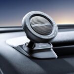 Tesla Magnetic Phone Mount for Model Y Juniper 2025-2026 and Model 3 Highland 2024-2026, Dashboard Phone Holder with Strong Magnetic Grip, Interior Accessories for iPhone and Smartphones
