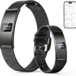 Smart Bracelet, Subscription-Free 24/7 Health Tracking, Heart Rate, SpO2, HRV & Sleep Tracker with IPX8 Waterproof, Wearable Activity & Fitness Tracker, 7-Day Battery, 2 Bands