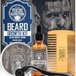 Viking Revolution Beard Growth Kit - 4 Products Included