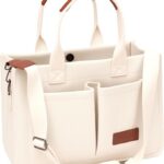 Canvas Tote Bag for Women,Women's Bags Crossbody Bags Work Laptop Tote Bag Large Handbags Purse for Travel Nurse Teacher