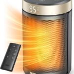 DREO Space Heater, Portable Electric Heaters for Indoor Use with Thermostat