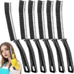 6Pcs Hard-bristled Crevice Cleaning Brush, Multifunctional Thin Gap Scrub Brush, Bathroom Cleaner Tools for Household Use, Kitchen, Window, Toilet, Grout, Faucets, Car