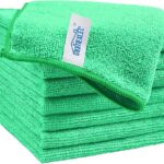 HOMEXCEL 8PK Microfiber Cleaning Cloth, Cleaning Rags for Home, 11.5x11.5in