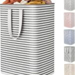 Lifewit 80L Large Laundry Baskets, Laundry Hampers Bags, 1 Pack, Black