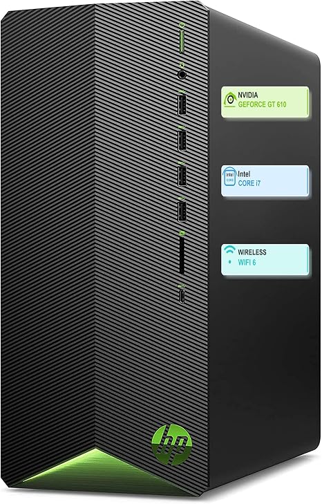 81qlwGaFBfL._AC_SX466_.jpg HP Pavilion Desktop Tower Computer, Intel i7-11700F, 32GB RAM, 1TB SSD - Image 1