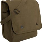 Rothco Canvas Map Case Shoulder Bag with Organizer Pocket