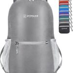 ZOMAKE Lightweight Packable Backpack, Foldable Small Travel Day Pack