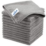 MR.SIGA Microfiber Cleaning Cloths, Streak Free Microfiber Towels, 12 Pack